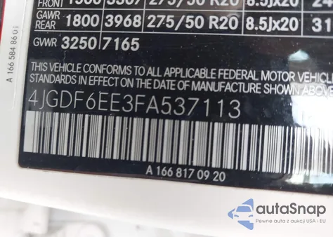 2015 Mercedes-Benz Gl 450 4Matic из США, поврежденный, VIN 4JGDF6EE3FA537113